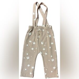 Grayson Collective Suspender Overalls with stars 18 Month baby